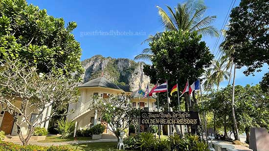 guest friendly hotels krabi ao nang golden beach resort