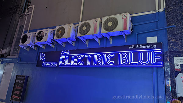 club electric blue pattaya